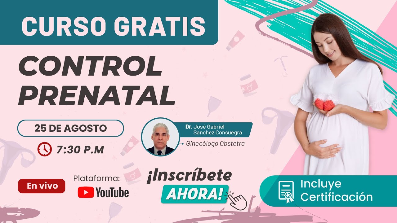 Curso Control Prenatal Gratis