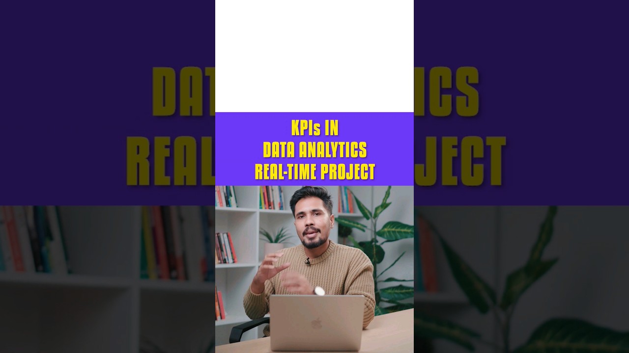KPIs in Data Analytics Real-Time Projects #dataanalysis #data #datascience