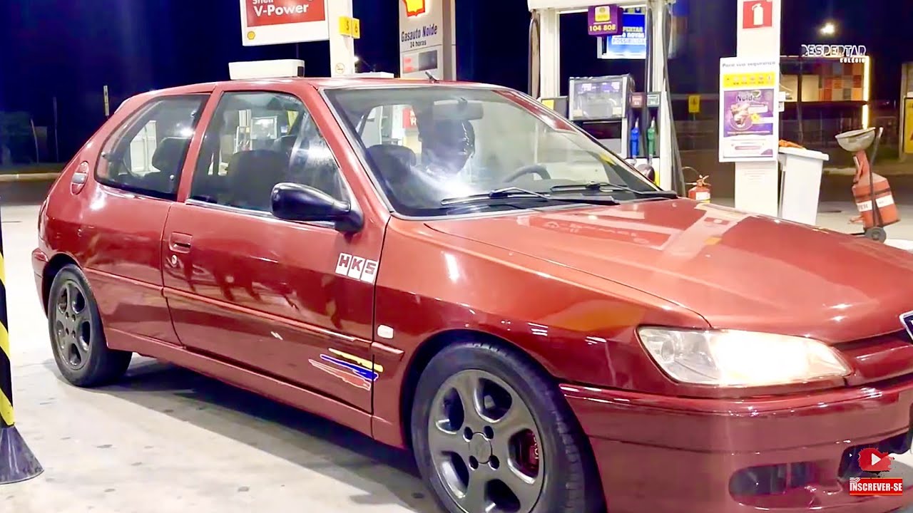 PEUGEOT 306 RALLYE NA PANDOO - 0 A 100 ? DESAFIADO POR UM CELTA 1.8