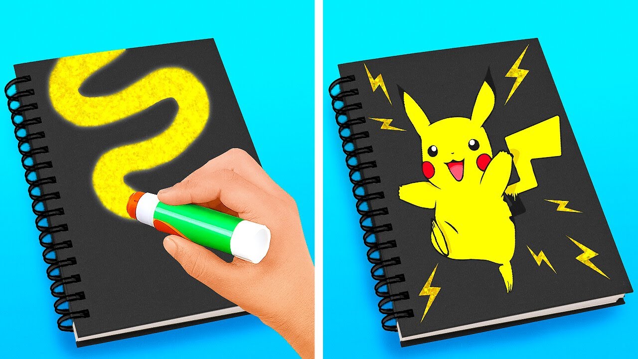 DOSKONAŁE POMYSŁY NA DZIEŁA SZTUKI I ZABAWNE POKEMONOWE PROJEKTY DIY