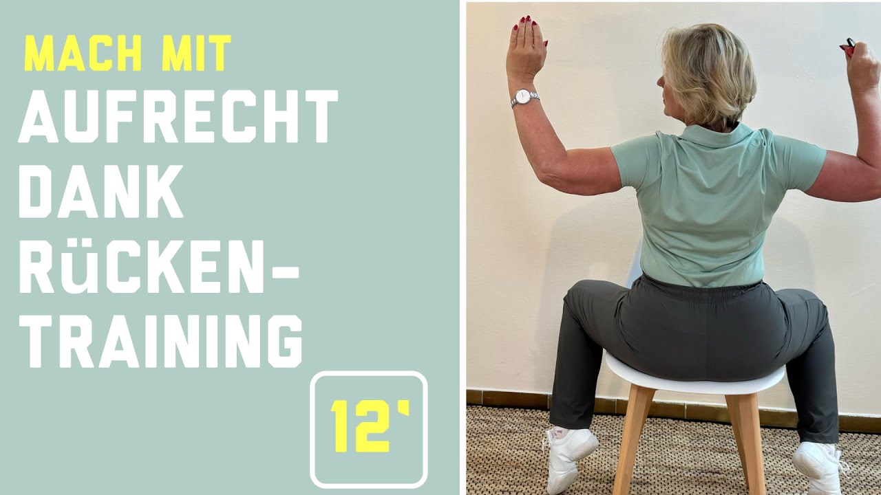 Schulter- & Rücken-Workout im Sitzen | Aufrechte Haltung stärken