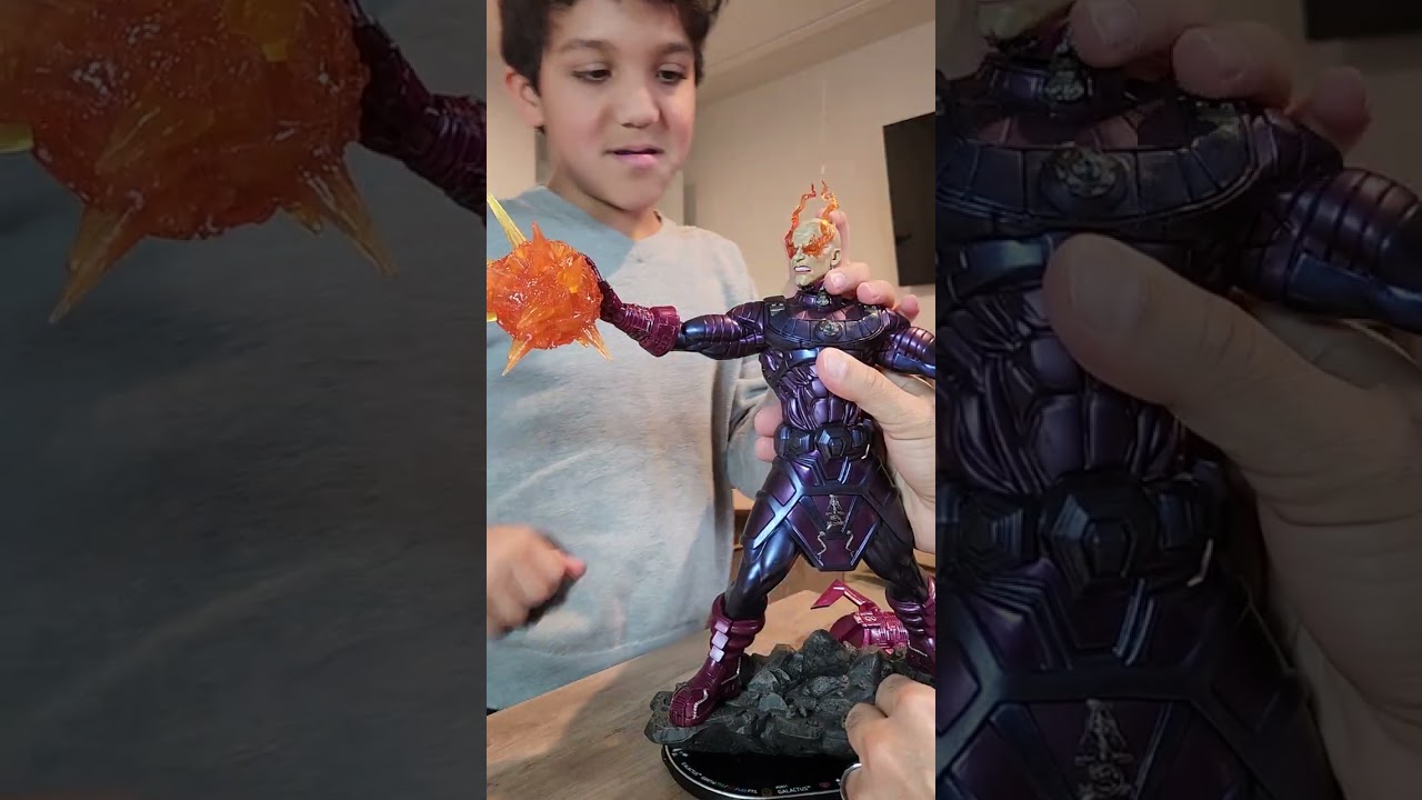Galactus Statue Unboxing (BROKEN)! 😢 