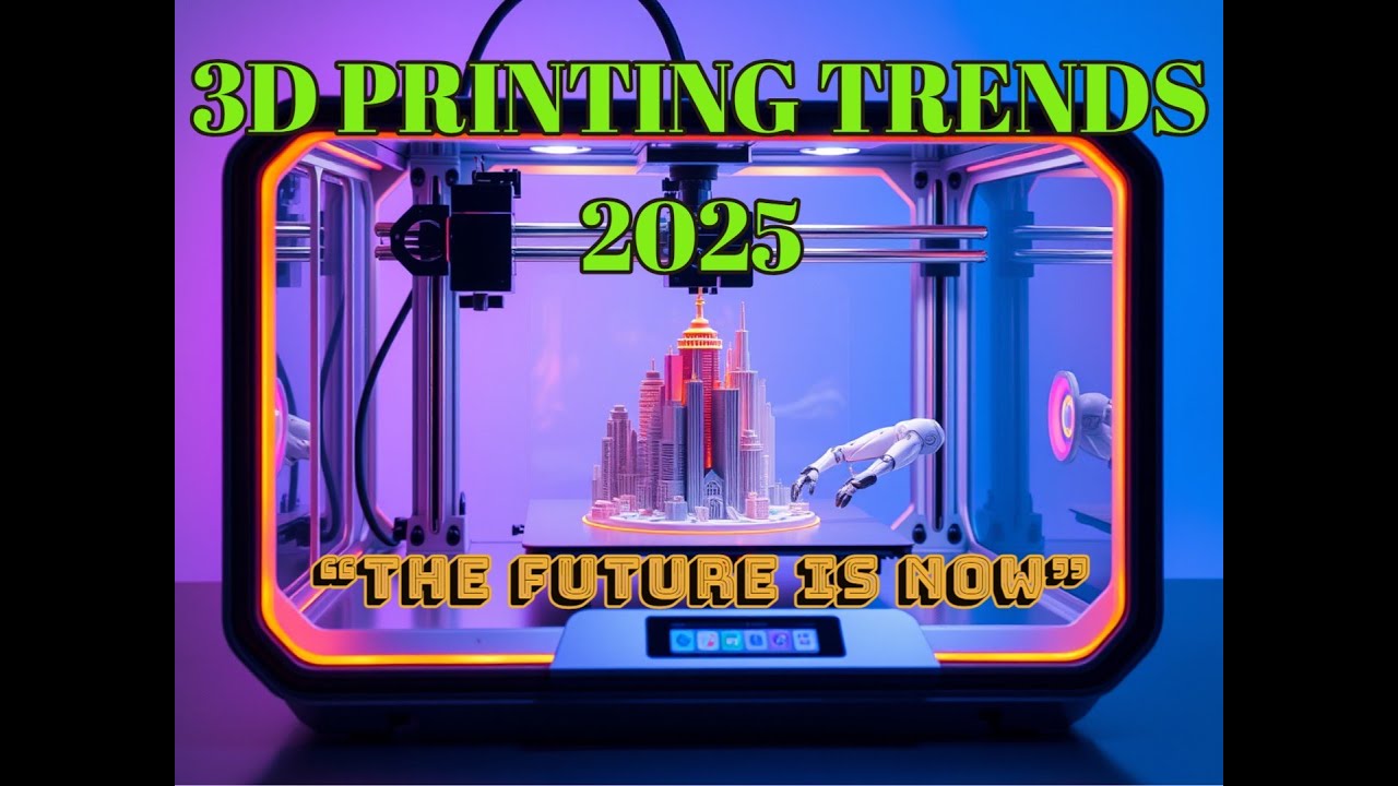 The Future Is Now 3D Printing Trends 2025