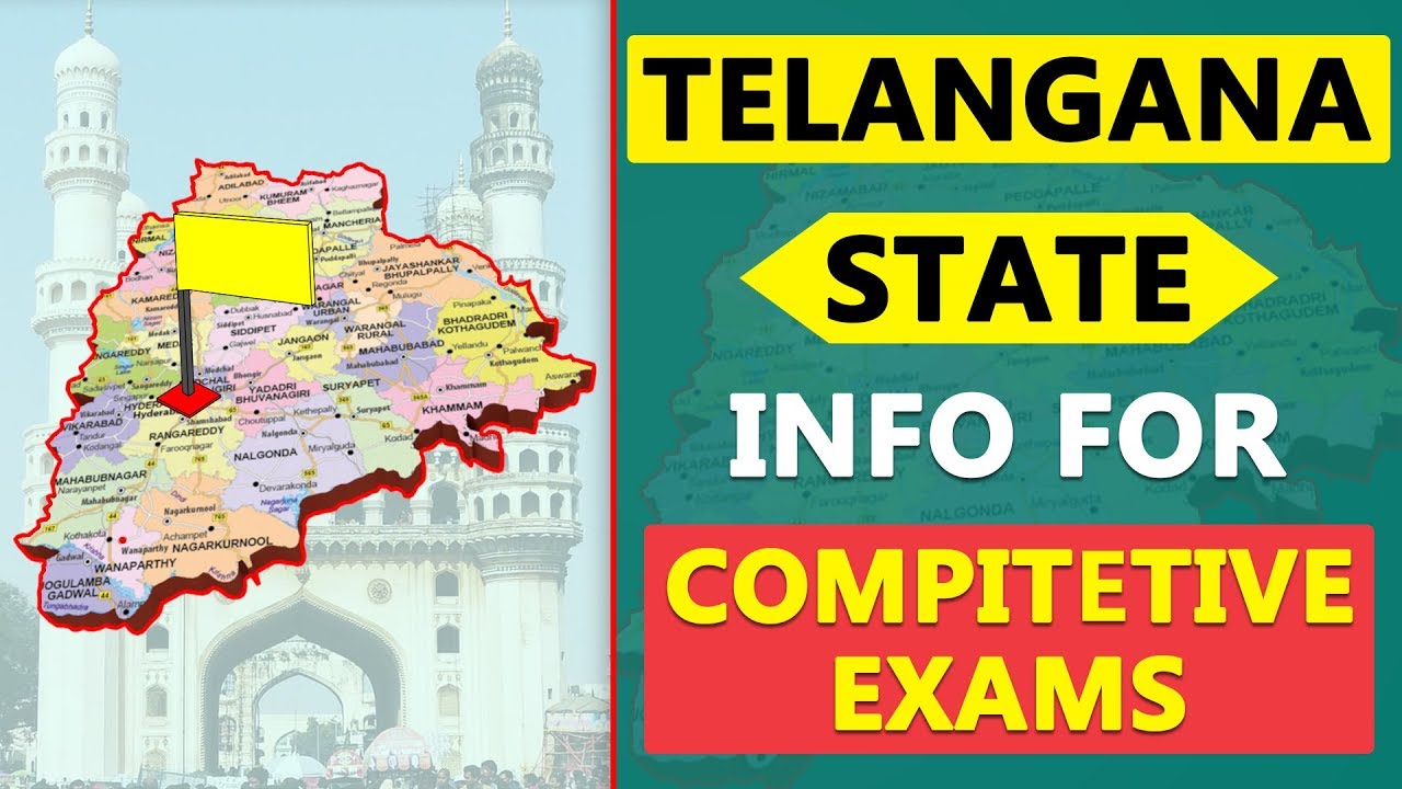 Telangana State Information Details for Competitive Exams GK Quiz | Indian States Info 01