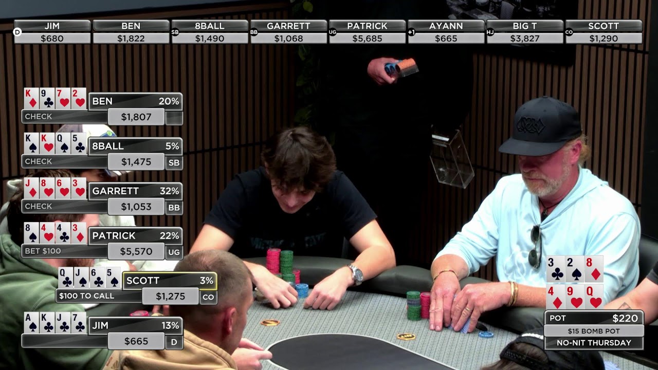 NO-NIT THURSDAY $2/$5 W/ $10 ROCK LIVE FROM THE RESERVE POKER CLUB IN TOLEDO, OH 09/17/26