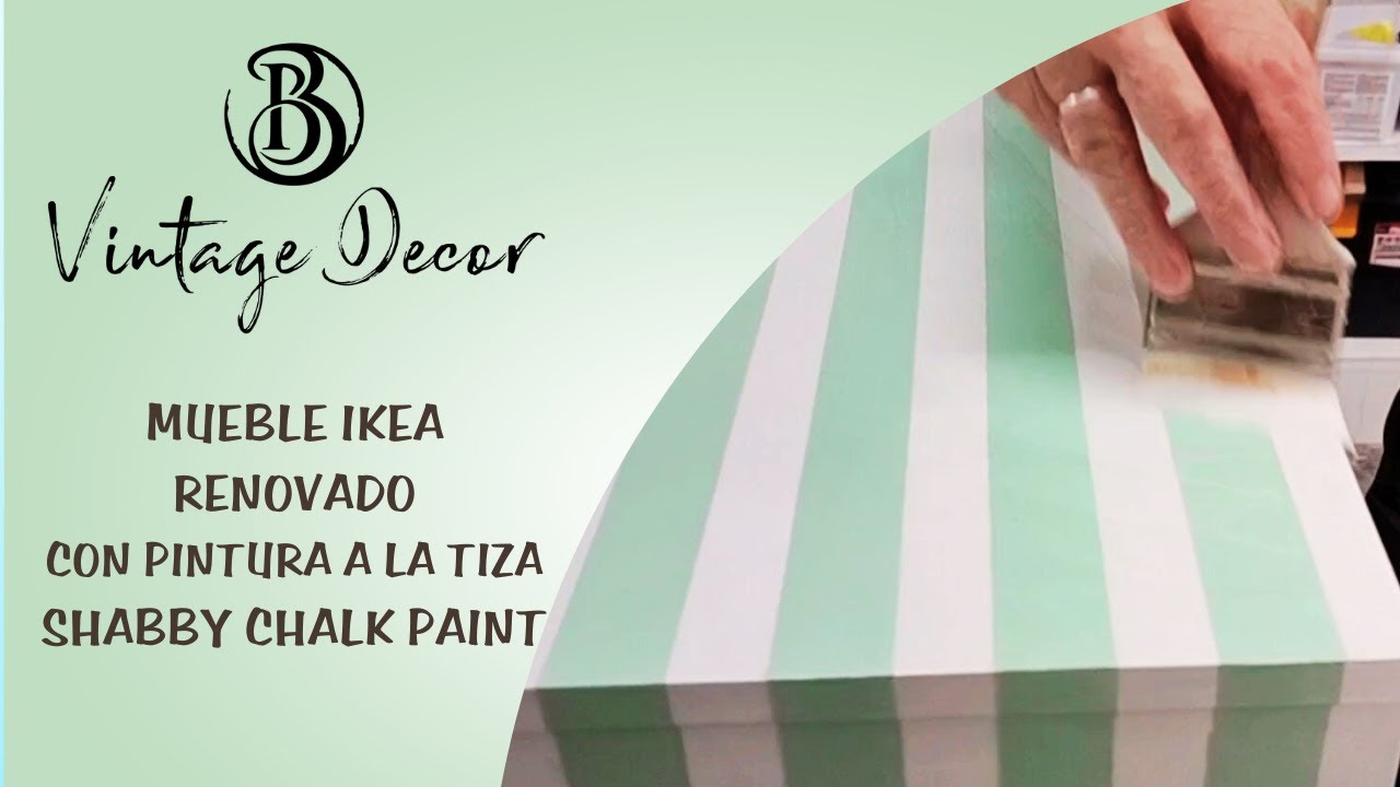 TUTORIAL: Mueble Ikea Renovado con Pintura a La Tiza 