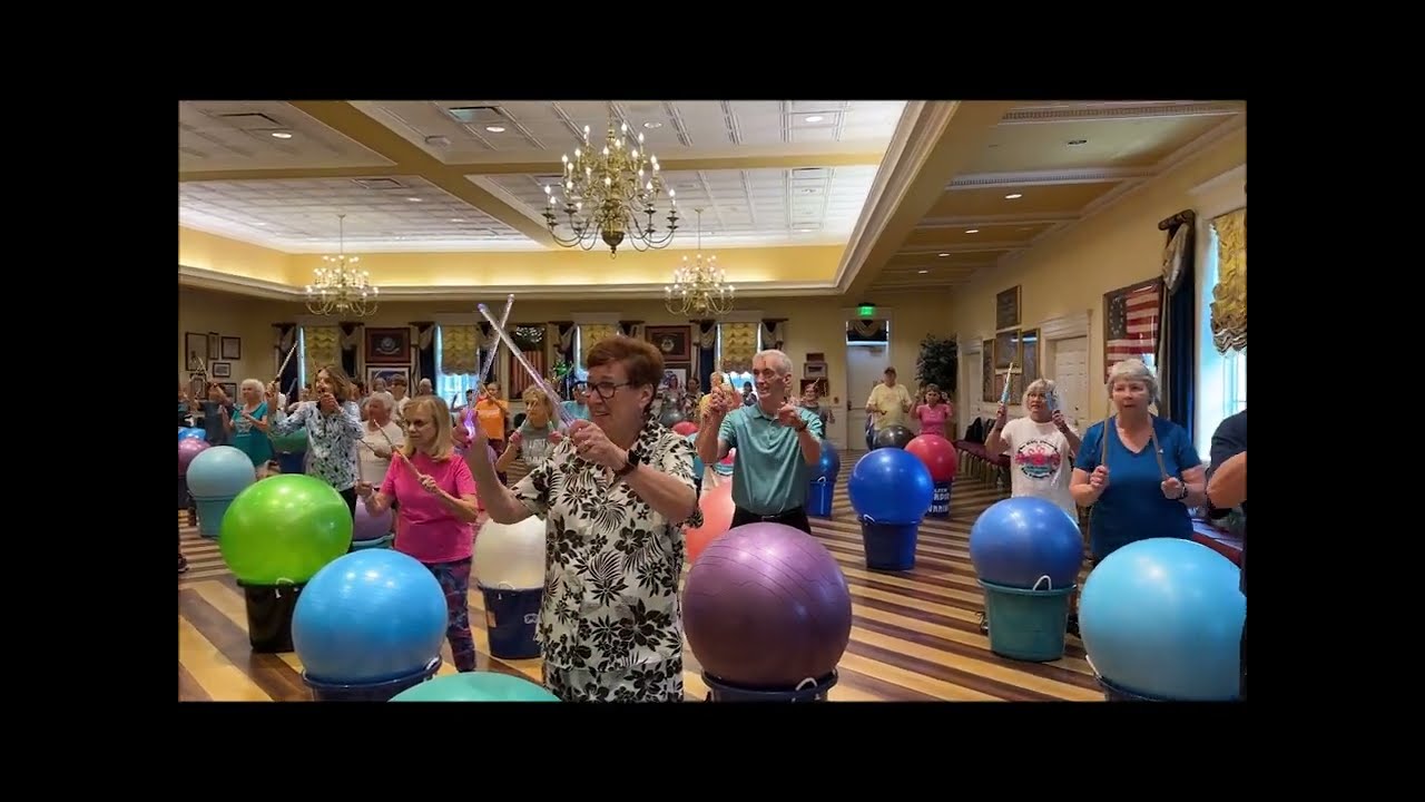 CARDIO DRUMMING WITH LISA: THIS AIN'T TEXAS (PARTIAL)