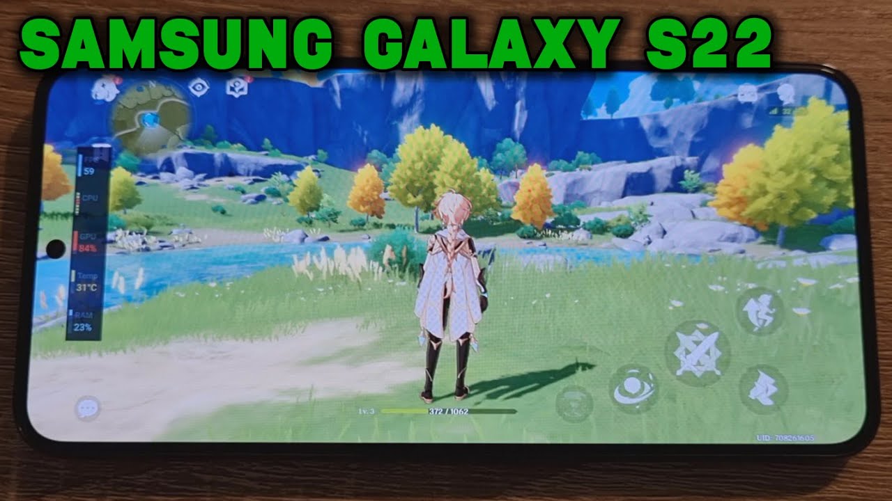Samsung Galaxy S22 / Exynos 2200 - Genshin Impact - Test