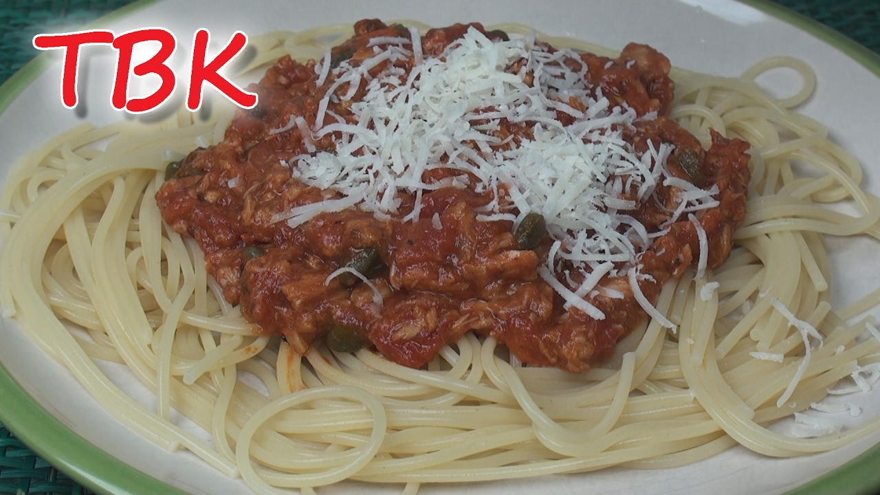 Quick, Simple and Tasty Tuna Pasta Sauce Recipe - Titli's Busy Kitchen
