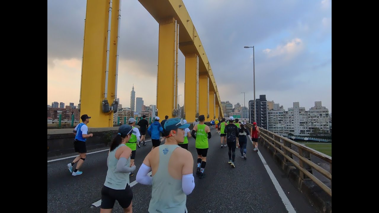 就是要動(43) 2026-0111 跑步 台北渣打馬(半馬)