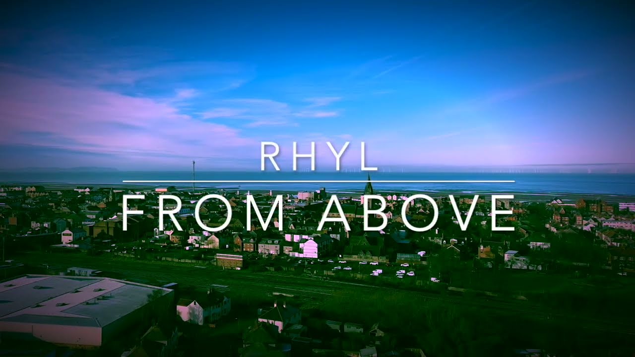Bird’s-Eye View of Rhyl | 360° Drone Footage