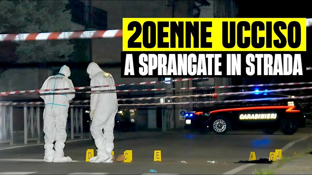 ORRORE A PASQUETTA: 20ENNE UCCISO A SPRANGATE IN STRADA. SI CERCA UN 17ENNE - CREMA