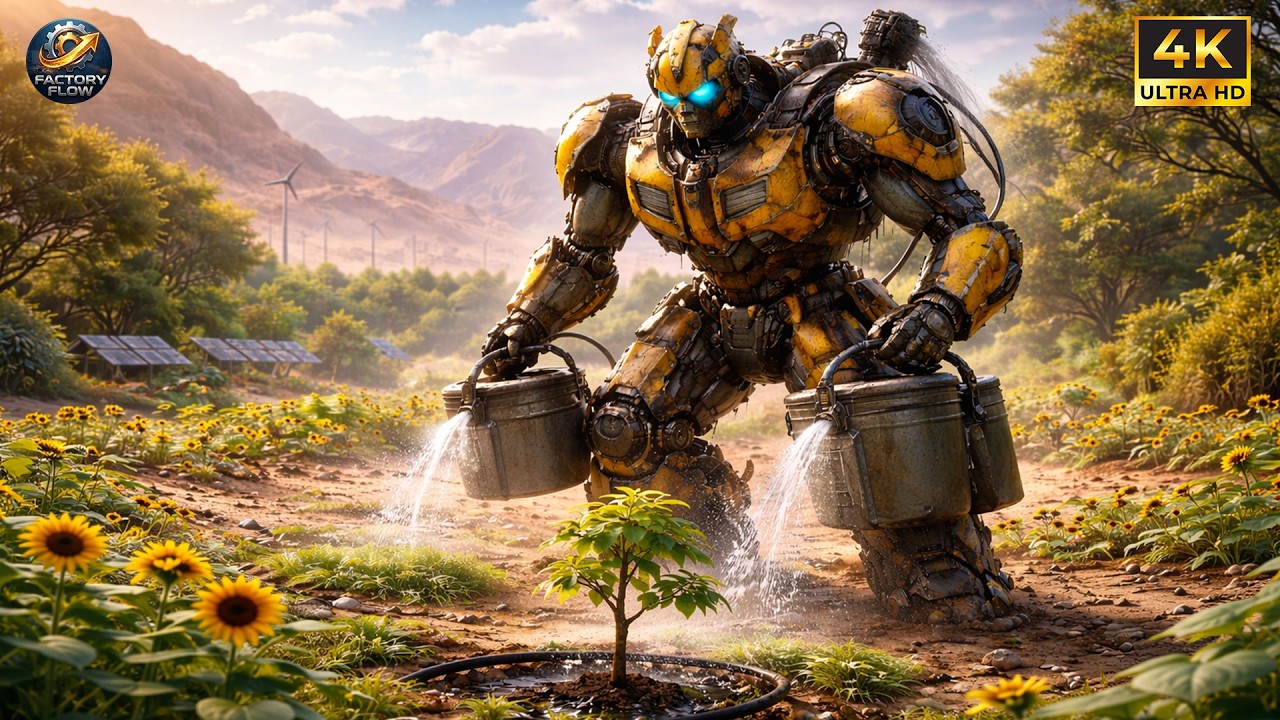 Bumblebee: The Mechanical Guardian Who Turned a Dead Desert Into a Thriving World
