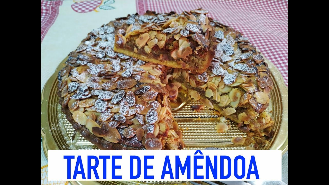 Como Faço Tarte de Amêndoa