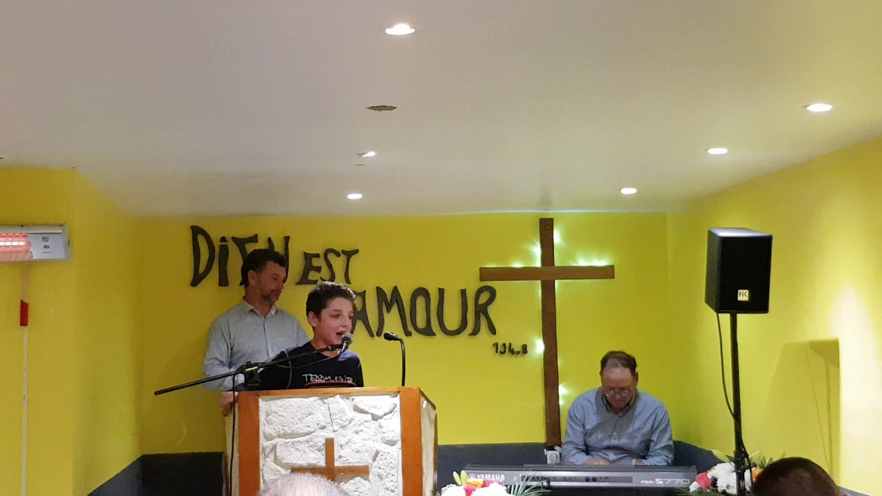La présence de Dieu est ici
