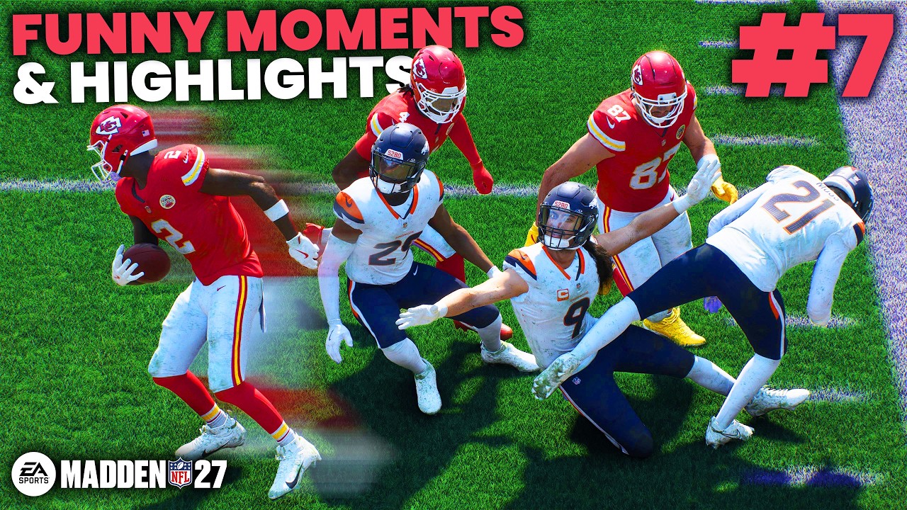 Madden 27: Смешные моменты и хайлайты #7 &mdash; СПАСИБО EA!