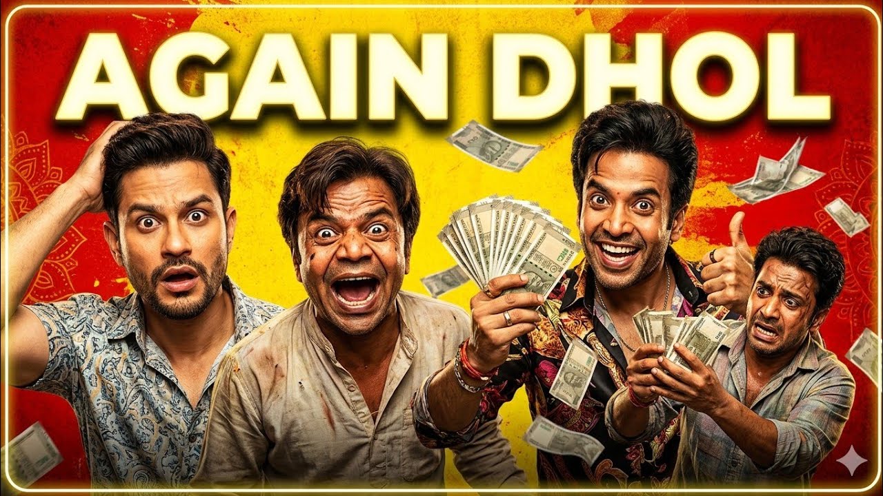 Dhol again Full Movie Hindi 😂 | Non Stop Comedy | Kunal Khemu | Rajpal Yadav | Superhit Comedy Film