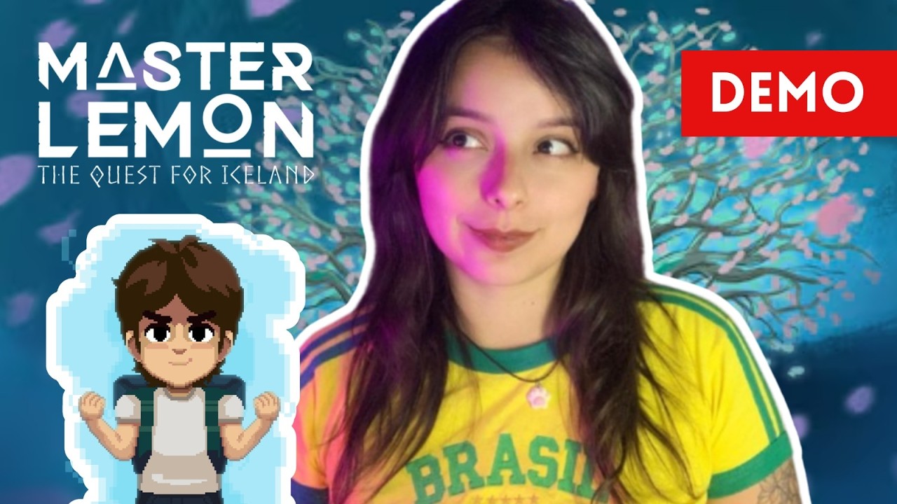 Conhecendo o PODER DAS PALAVRAS em Master Lemon: The Quest for Iceland ✨ DEMO (Gameplay PT/BR)