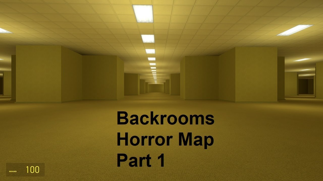Gmod Horror (Backrooms) |#5 In den unendlichen Backrooms Part 1