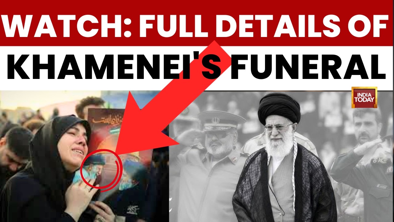 Khamenei Funeral News: 3-Day Funeral Ceremony For Khamenei, Funeral Procession After Farewell