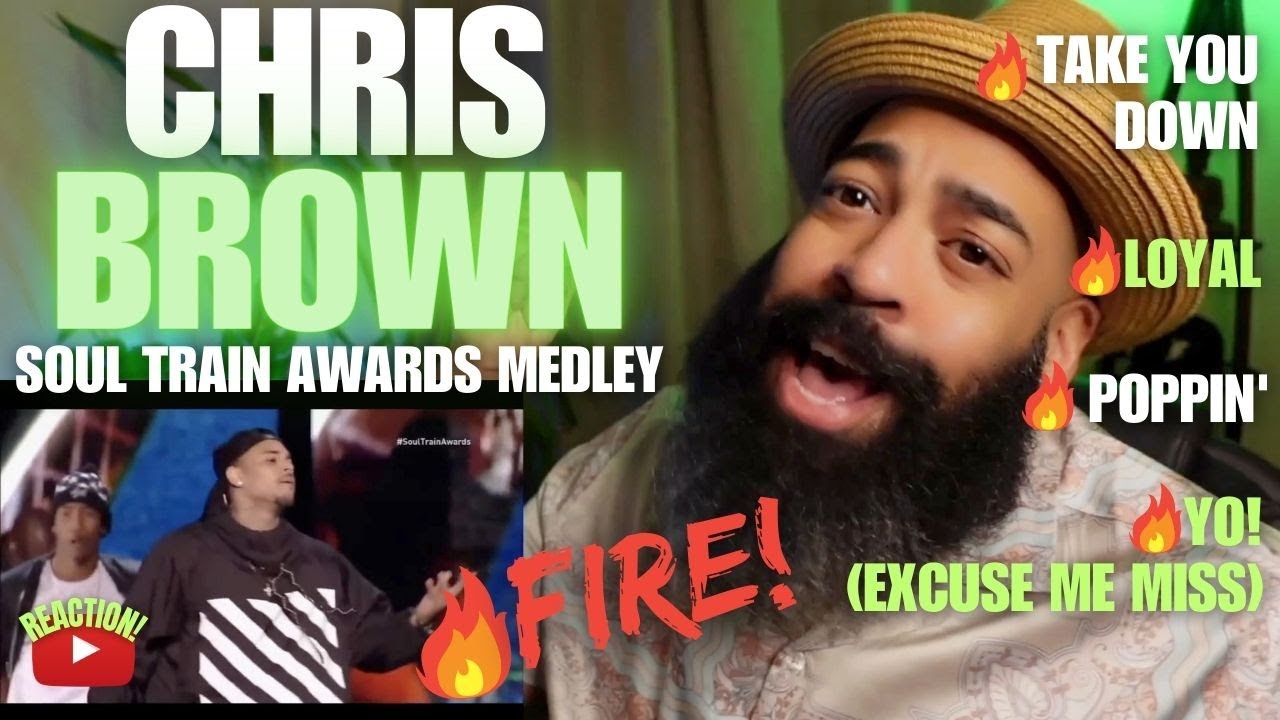 CHRIS BROWN - 2014 SOUL TRAIN AWARDS MEDLEY - REACTION