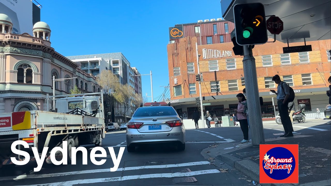 Sydney suburbs-Ultimo Sydney to Ashfield Sydney Drive -4K 60fps HDR Australia