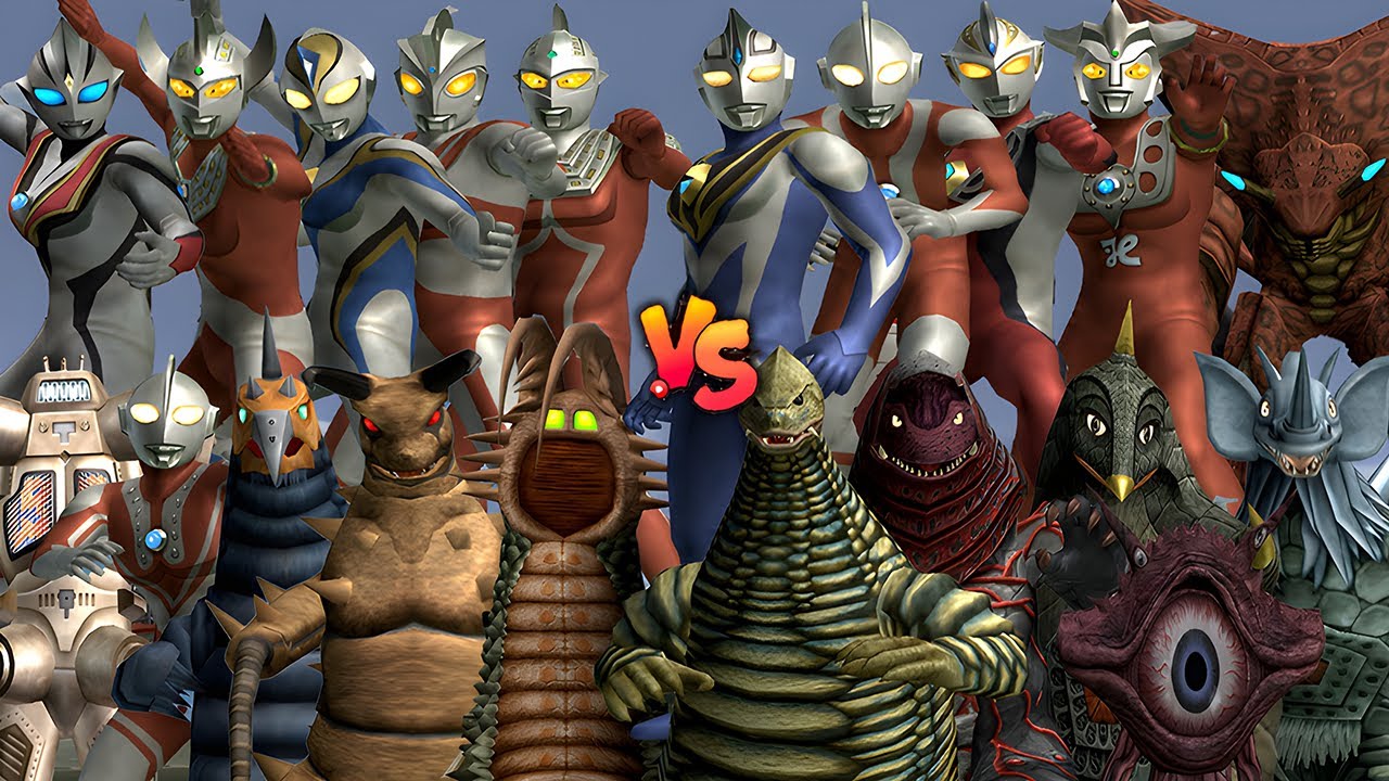 Ultraman Fighting Evolution3🔥Ultraman and monster combination battle#ufe3