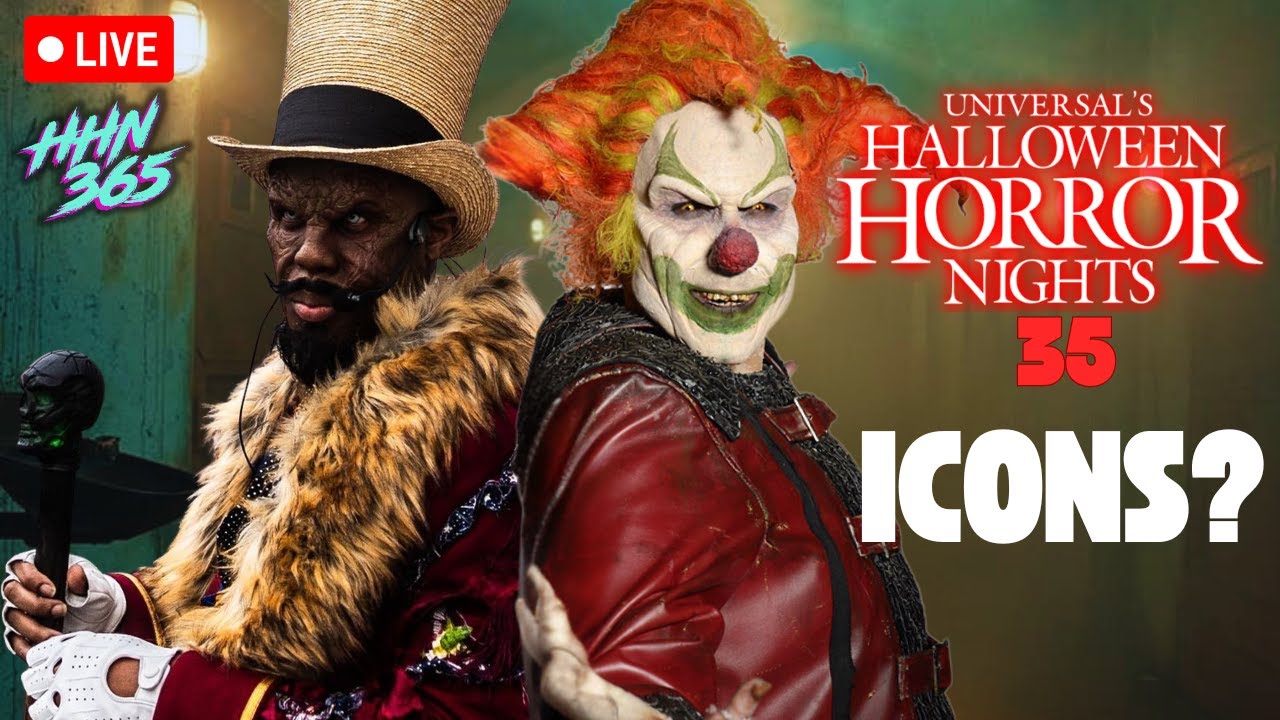 Icons Return for HHN 35? | Halloween Horror Nights 2026 Spec Maps | Orlando & Hollywood Livestream