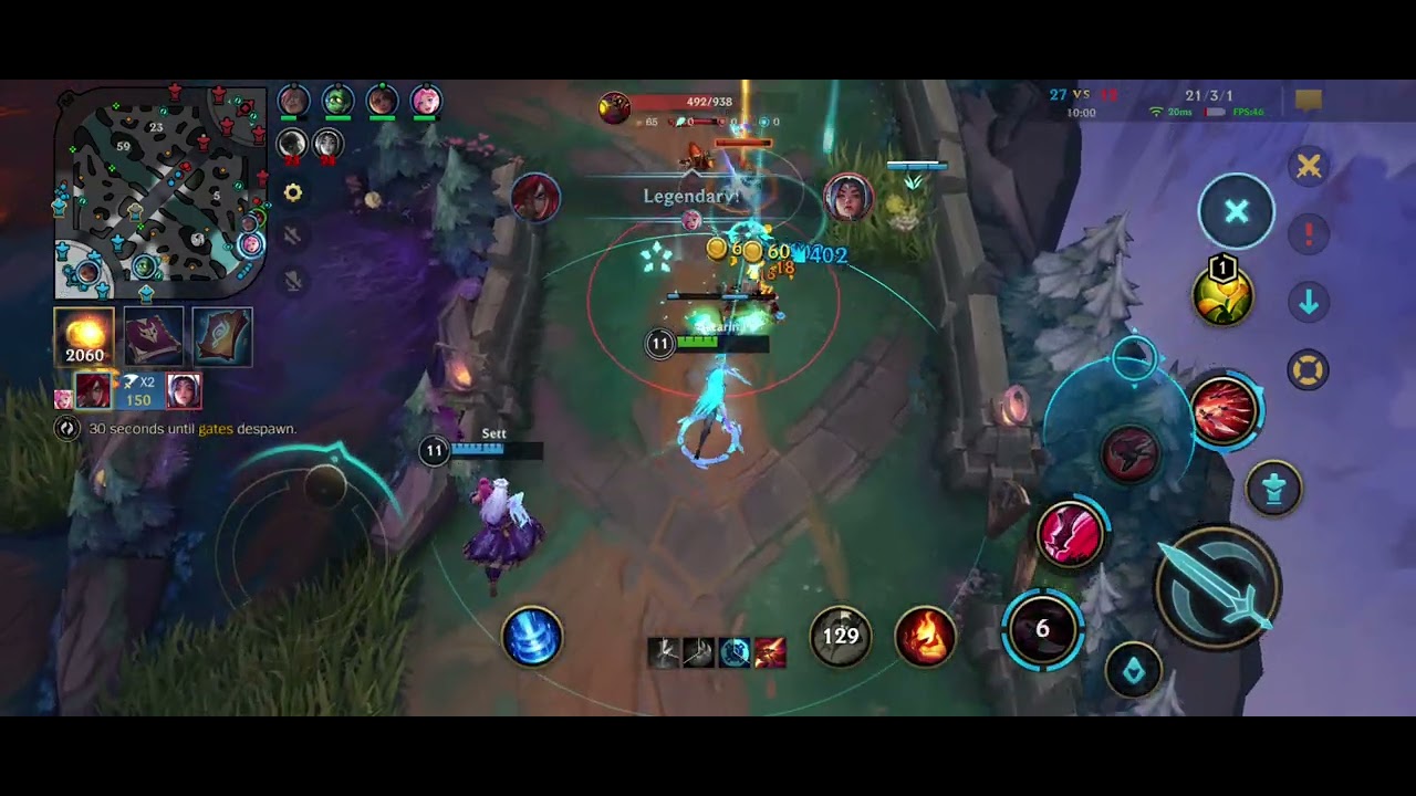 Lets Play League Of Legends Wild Rift Katarina Vs Irelia Diamond 1 Ranked