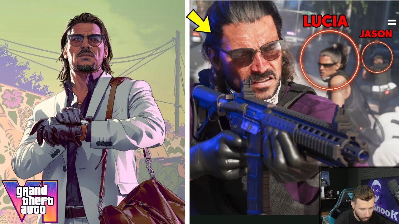 SINOPSE DO GTA 6 + WALLPAPERS E ANALISE DOS PERSONAGENS com GameSnooK