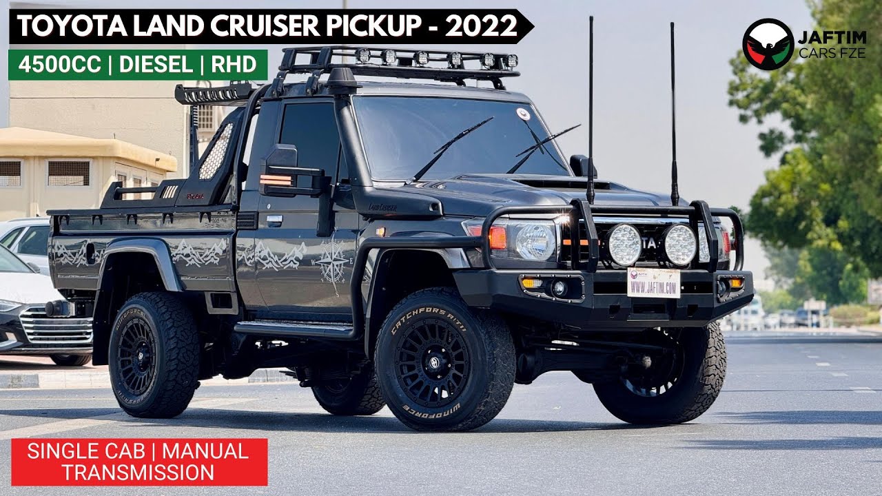 Toyota Land Cruiser Single Cabin Pickup 2022 Model After Market Diesel Engine 4X4 Walk around Video