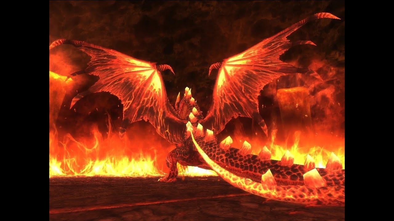 Monster Hunter Frontier shiten crimson fatalis full fight