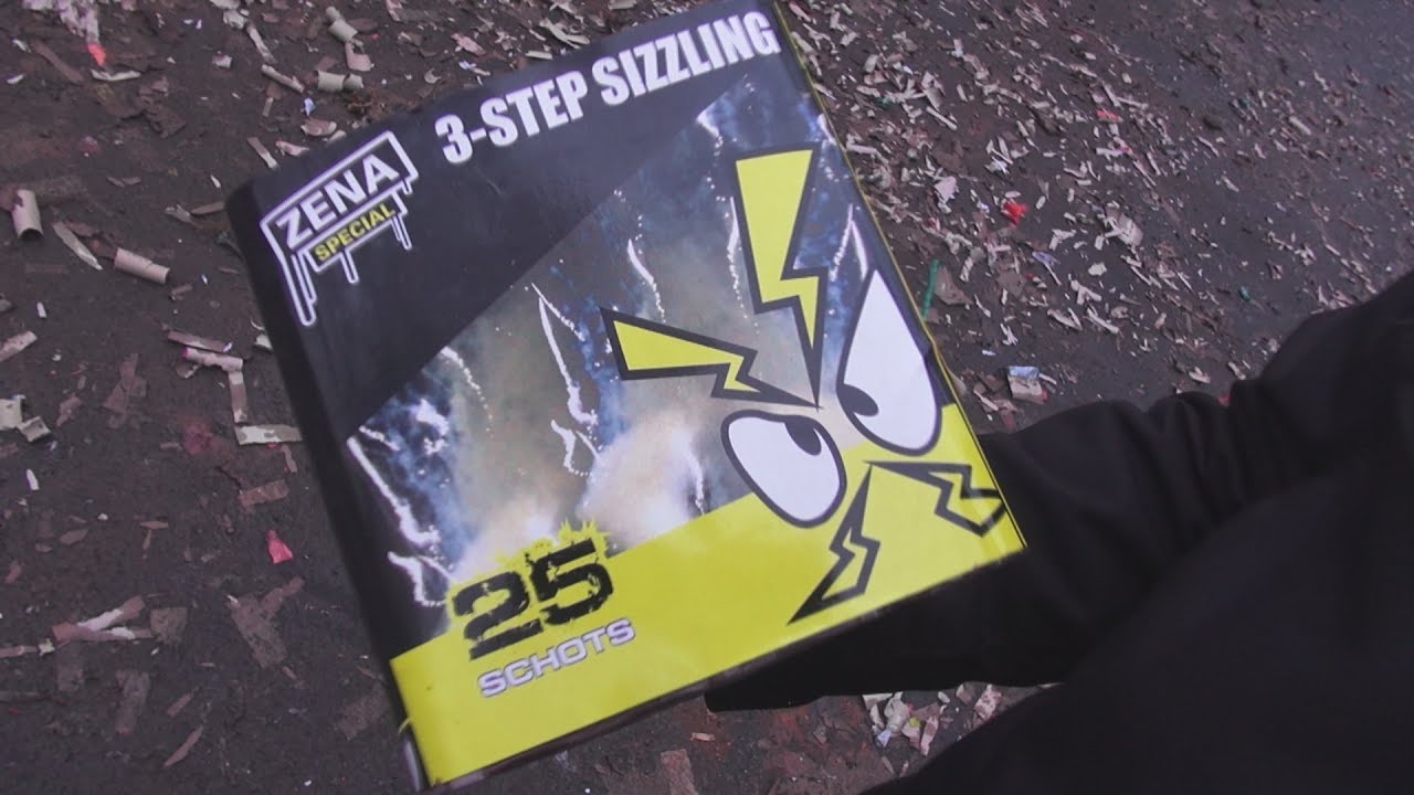 Zena 3-Step Sizzling Special Vuurwerk Batterijen
