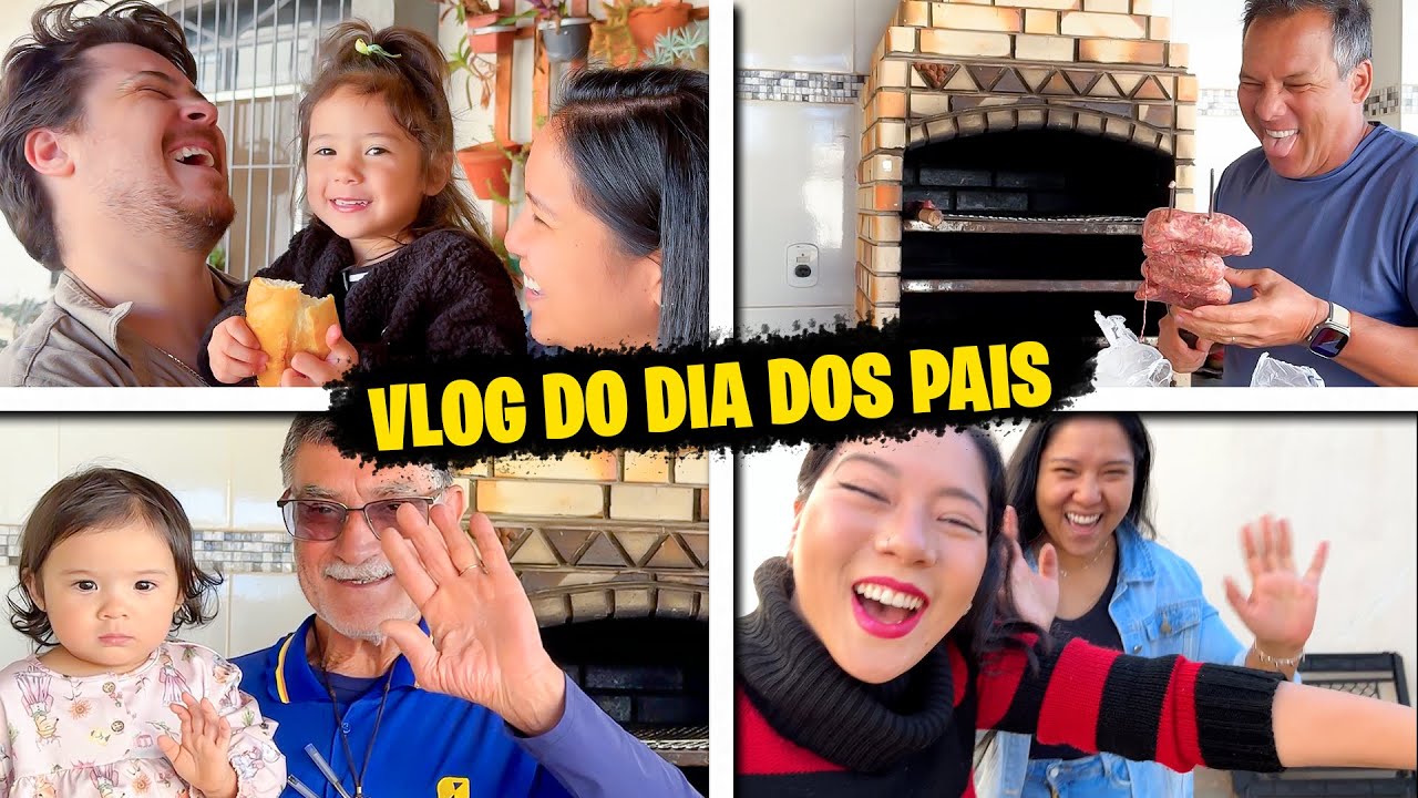 VLOG COMEMORANDO O DIA DOS PAIS | Blog das irm&atilde;s
