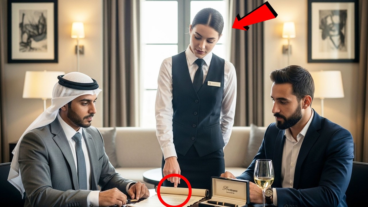 “This Is a Fake,” Waitress Answers in Perfect Arabic — Saving the Sheikh from a $200M Scam