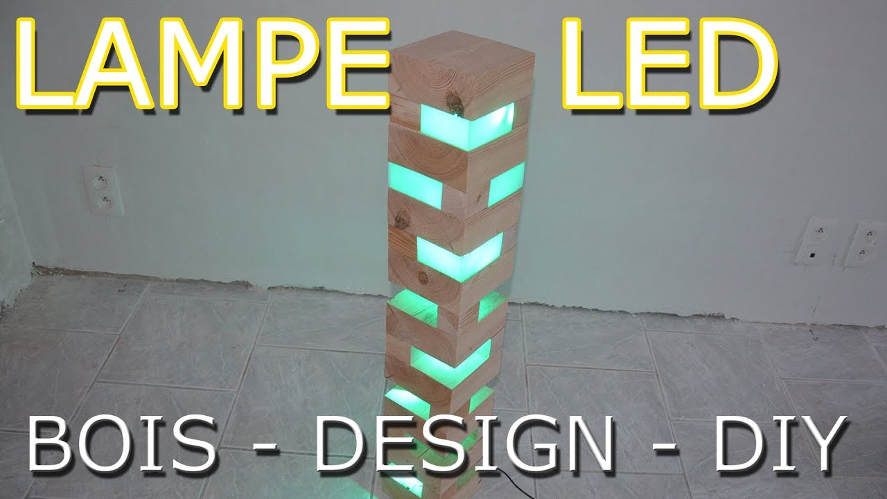 LAMPE LED DESIGN - Réalisation