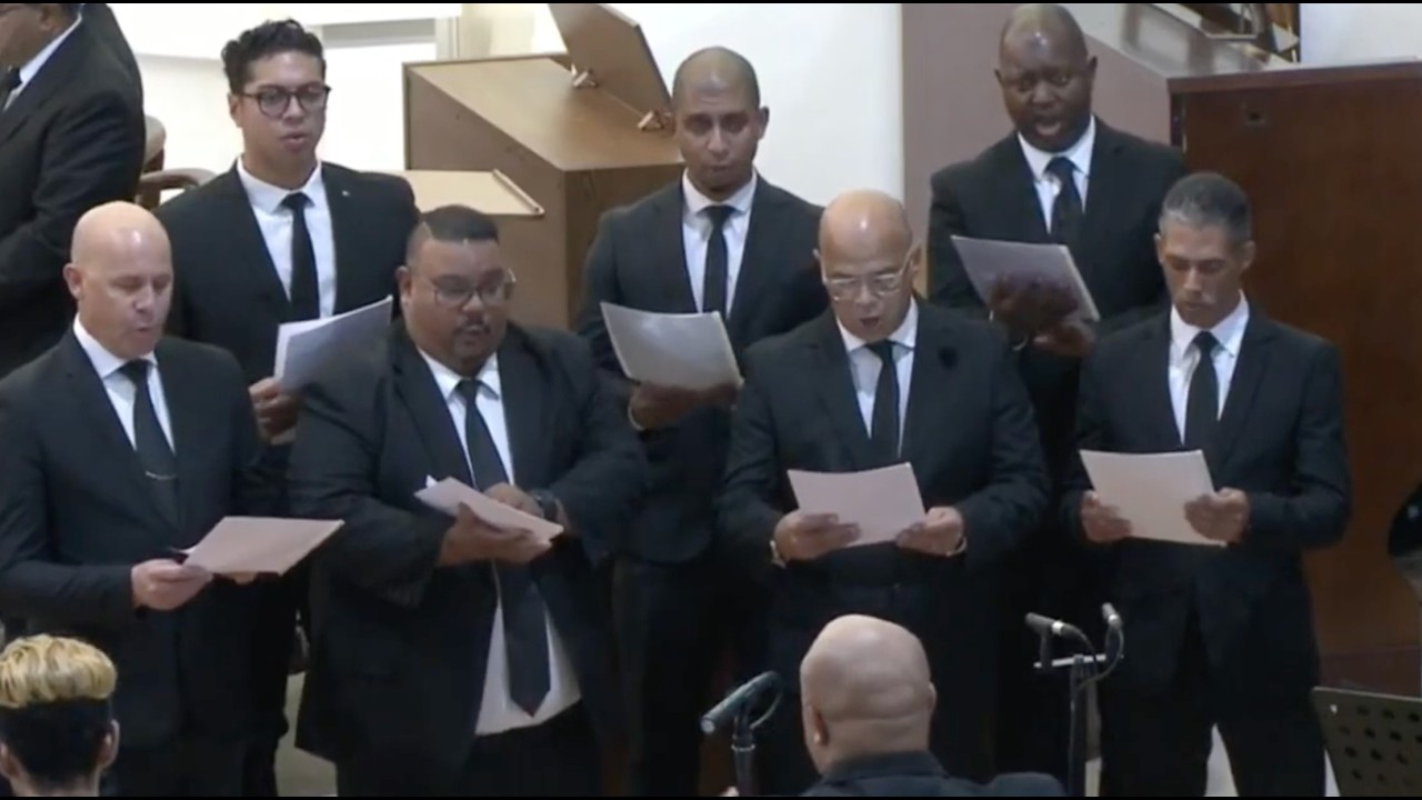 Beyond Where Clouds No More Appear – Male Choir Octet | New Apostolic Hymn | Music for the Soul