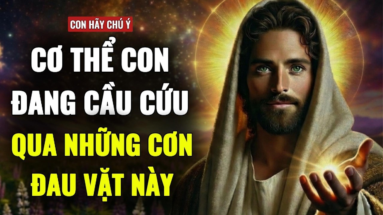 🔴CƠ THỂ CON ĐANG PHÁT TÍN HIỆU “SOS” QUA NHỮNG CƠN ĐAU VẶT | THÔNG ĐIỆP TỪ CHÚA