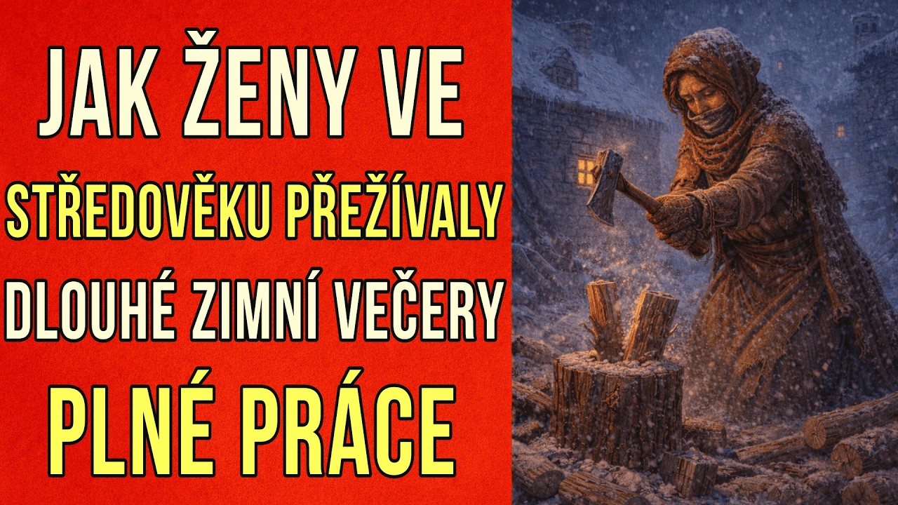 Jak ženy ve středověku přežívaly dlouhé zimní večery plné práce
