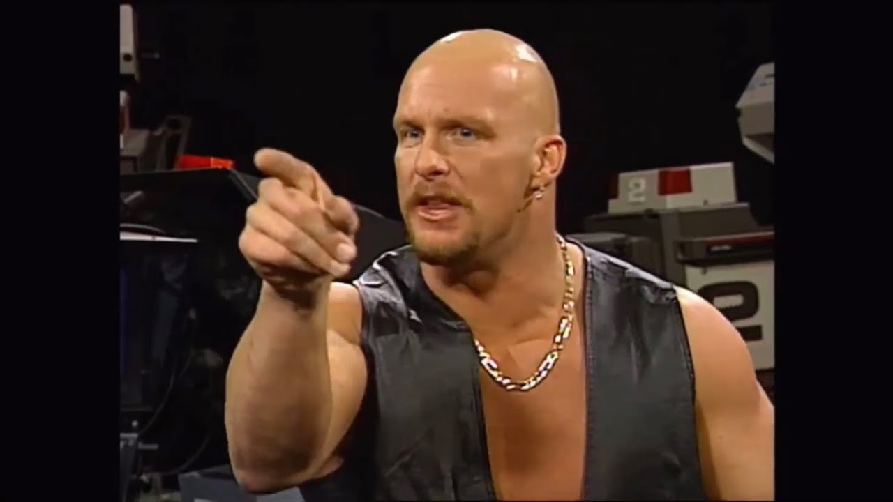 Vince Interviews Stone Cold Steve Austin Bret Hart You Can Stop Counting Me Down WWE Raw 10-28-1996