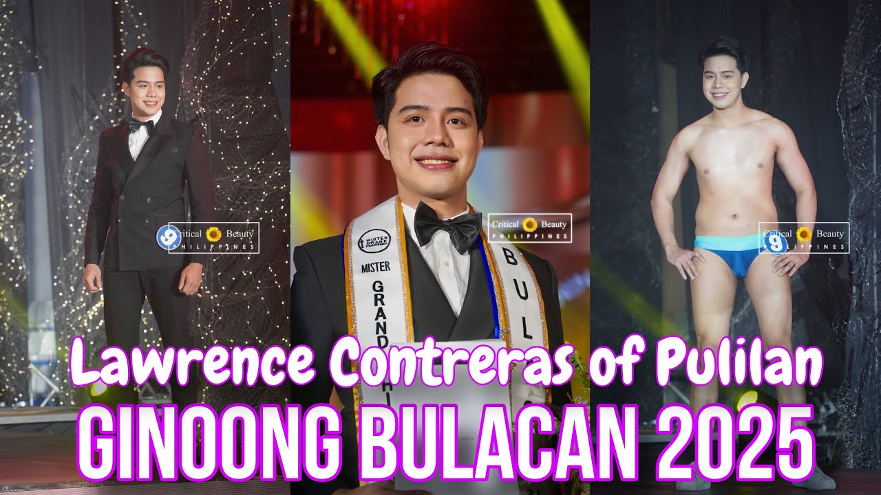 FULL PERFORMANCE | Ginoong Bulacan 2025 Lawrence Contreras of Pulilan | Mr. Grand Bulacan