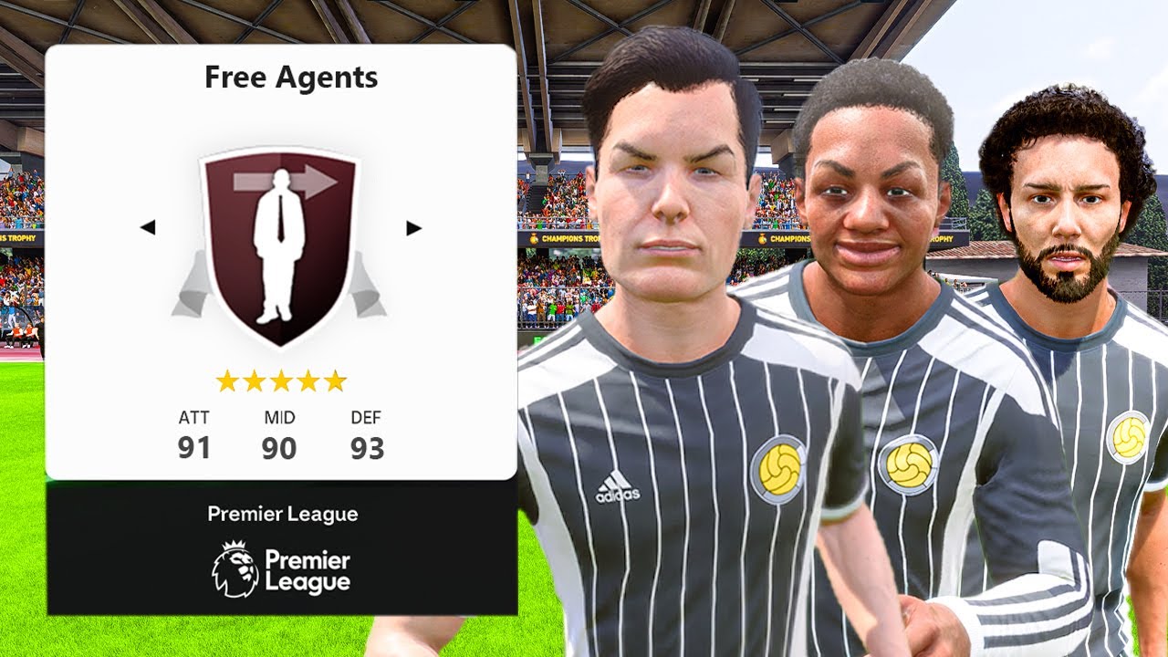 I Won The Premier League With FREE AGENTS ONLY!