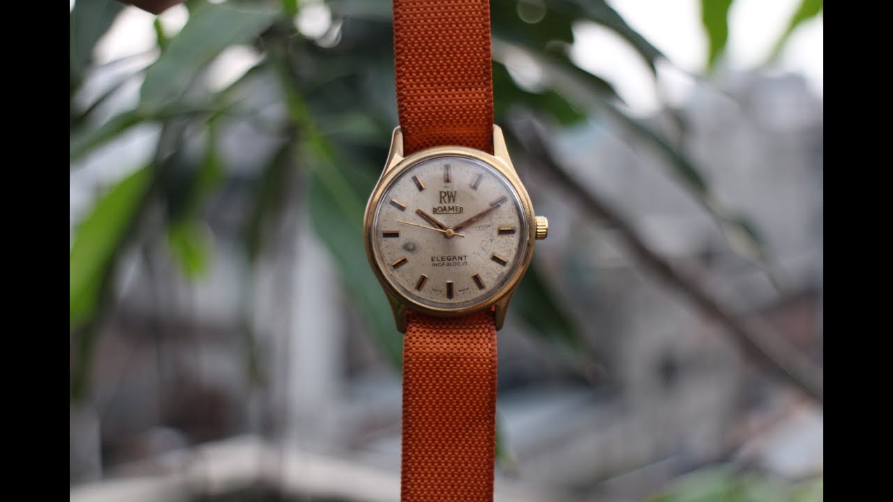 roamer elegant manual winding watch
