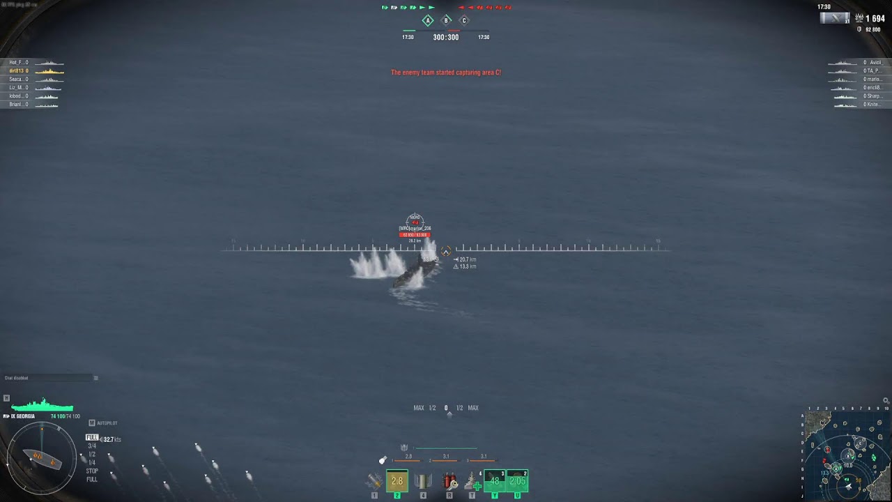 Dirt813 playing World of Warship Rank. Before I head out of town for work again.