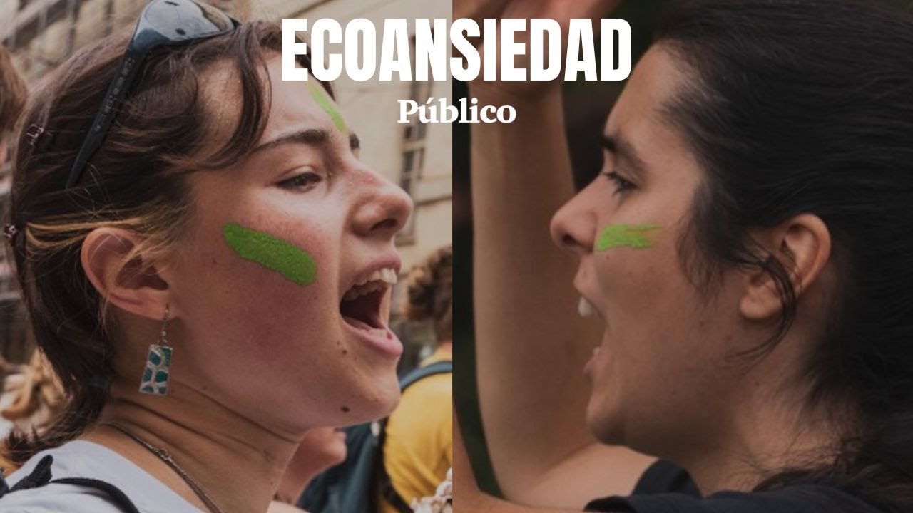 Jóvenes que sufren ecoansiedad: 