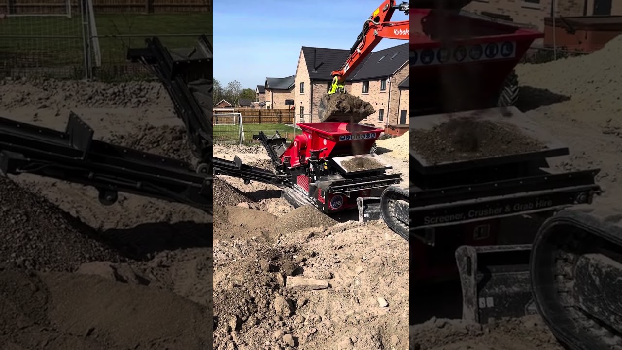 Red rhino screener being used