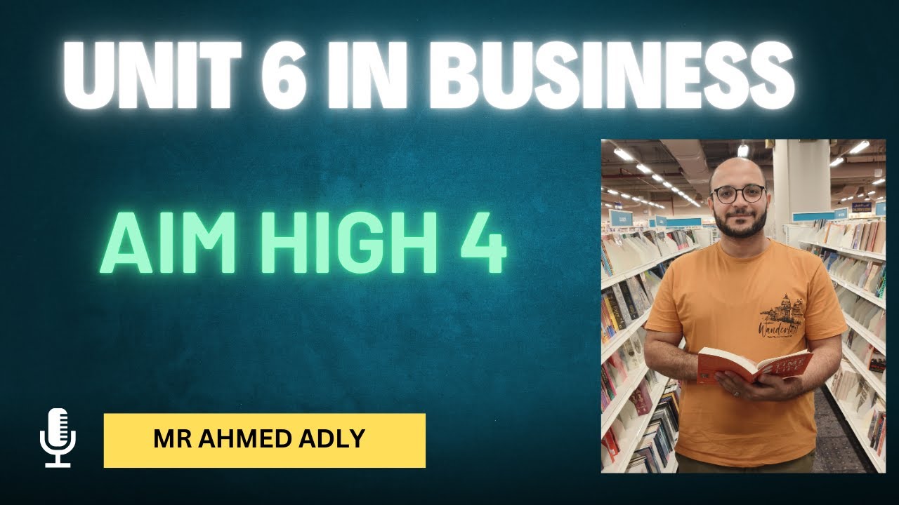 Aim High 4 Unit 6 In business Grammar (Reported Speech)