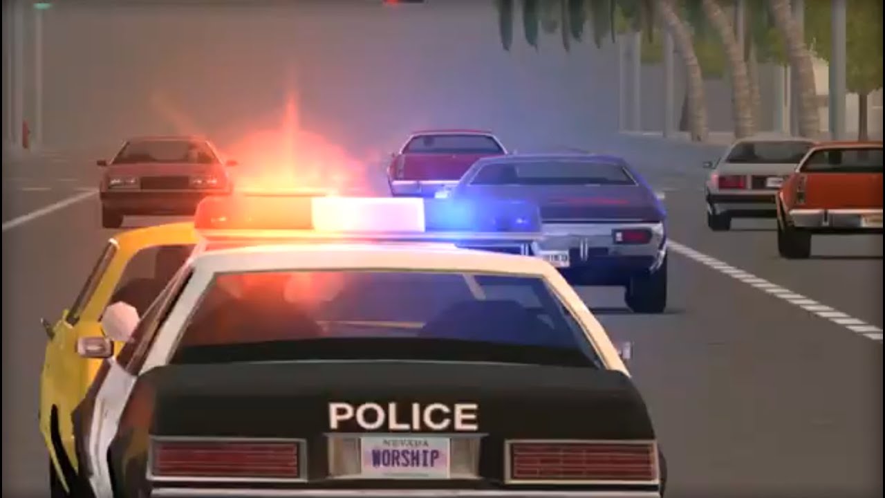 High-speed police chase in Miami - Part 6