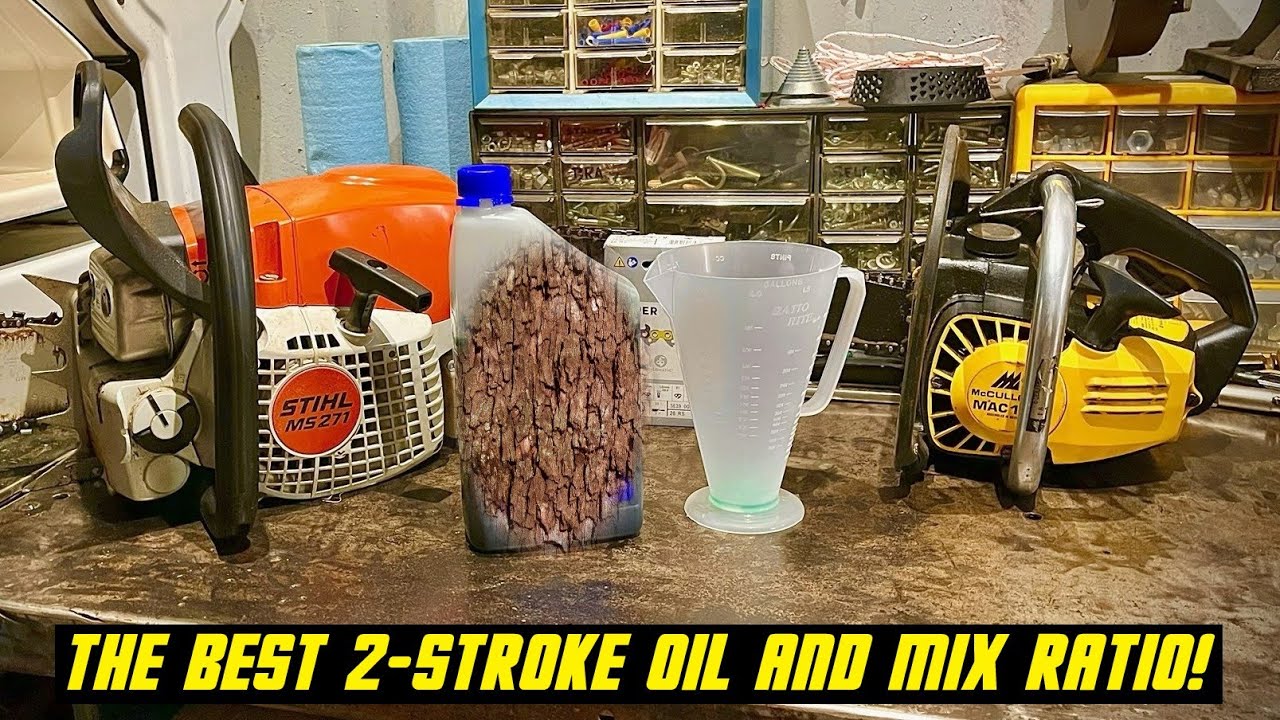 2-Stroke Oil & Mix Ratios - What's Best For Your New/Old Chainsaw & Other Power Equipment?-The Truth