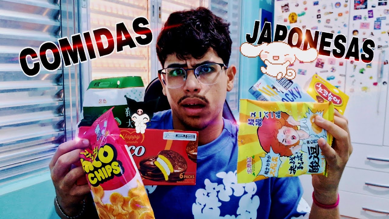 PROVANDO DOCES JAPONESES/COREANOS!!!
